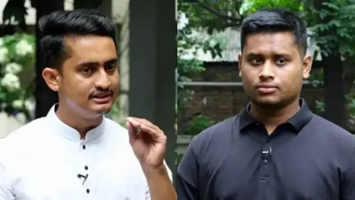 সারজিস আলম ও হাসনাত আব্দুল্লাহ। ছবি : কোলাজ