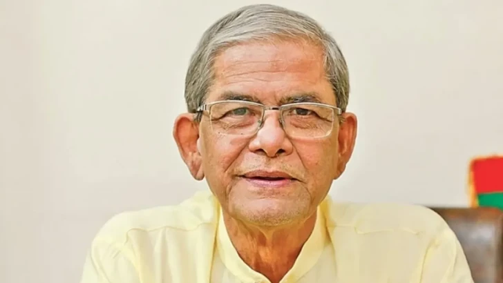 বিএনপি মহাসচিব মির্জা ফখরুল ইসলাম আলমগীর। পুরোনো ছবি